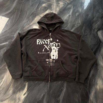 ERD zip up hoodie Russian Chorus