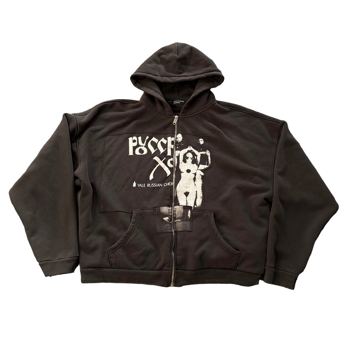 ERD zip up hoodie Russian Chorus