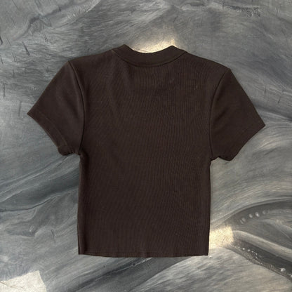 Kith Women’s Dark Brown Logo Tee