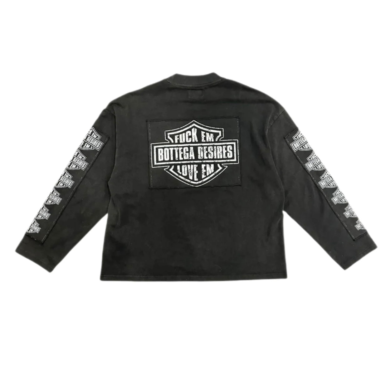 Bottega Desires Ruff Ryder Black Longsleeve Tee