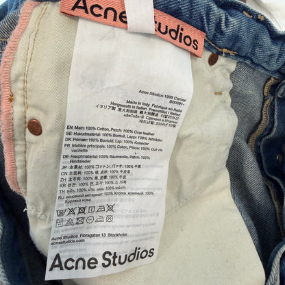 Acne Studios 1999 Mud Wash Distressed Denim ￼