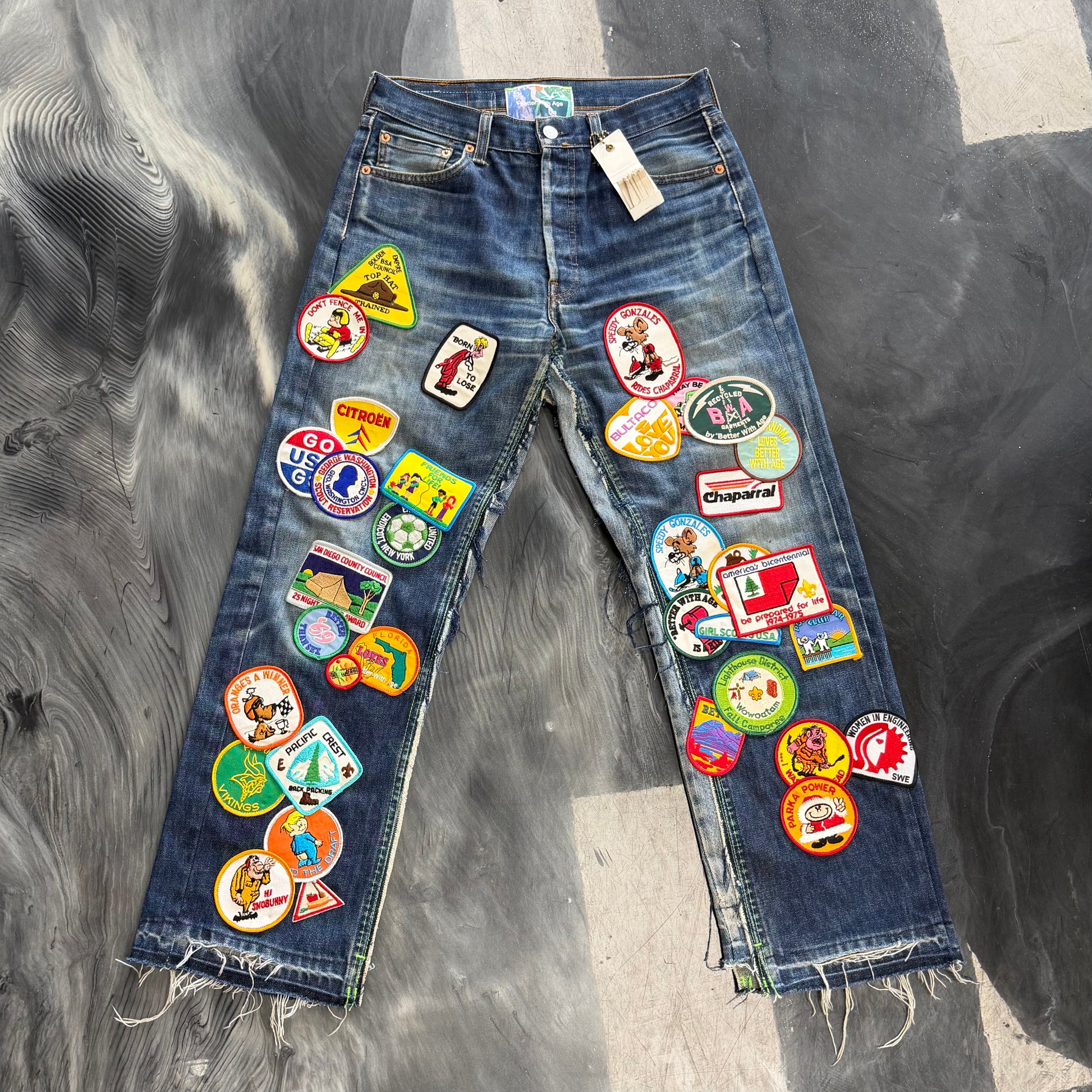 Better With Age Patch Denim - view 2