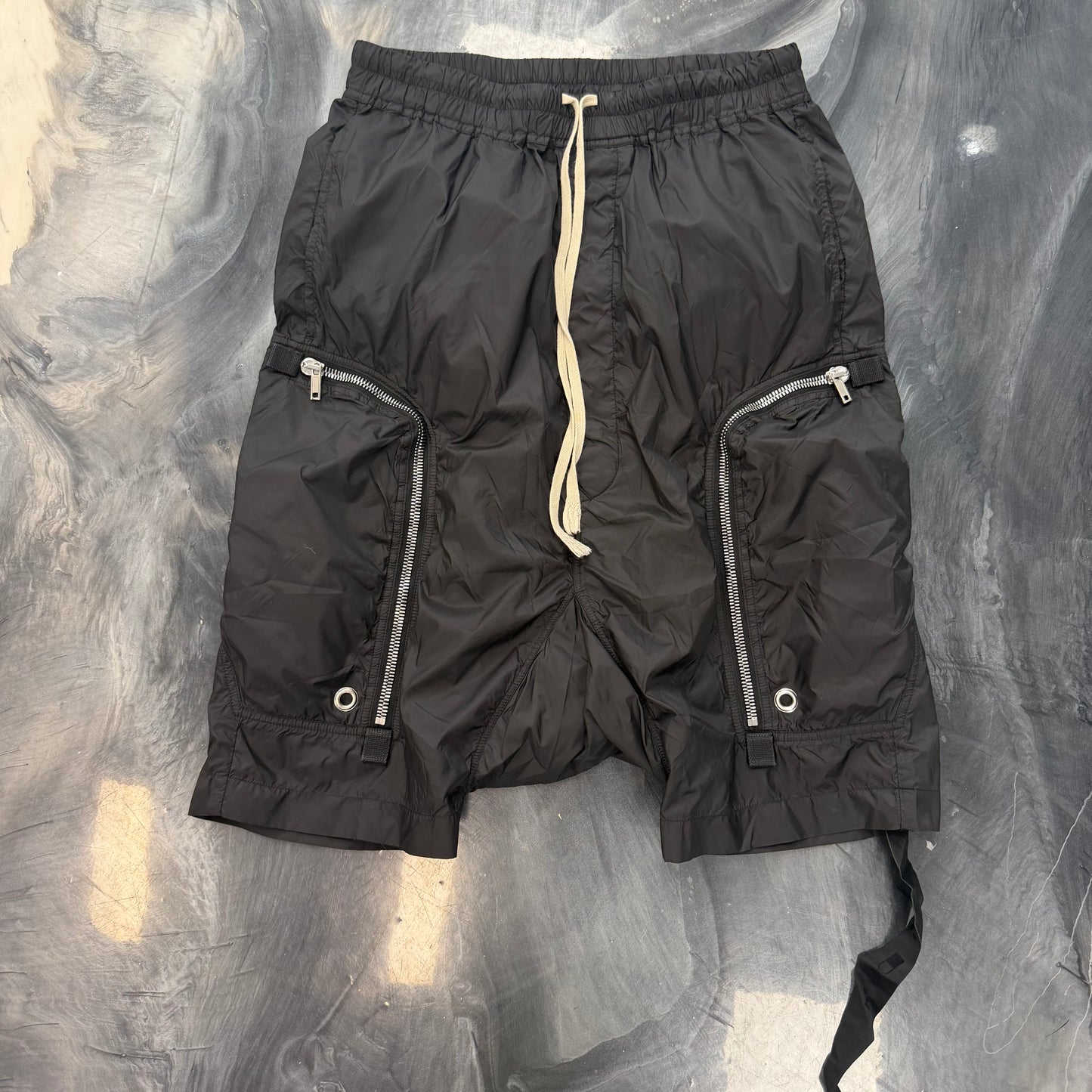 Rick Owens DRKSHDW Nylon Bauhaus Shorts