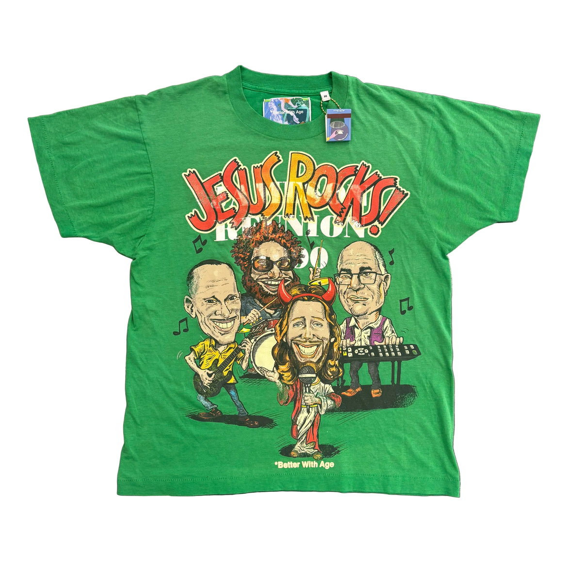 Better With Age "Jesus Rocks!" Boca Tee