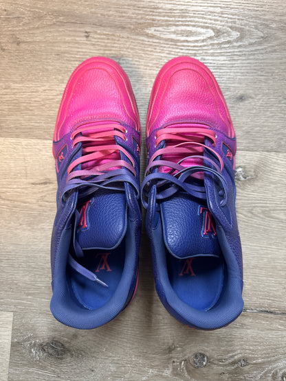 Louis Vuitton Trainer Pink Ombre (Used)(No Box)