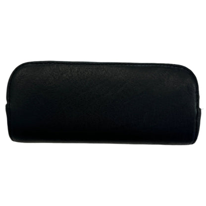 Chrome Hearts Black Leather Glasses Case
