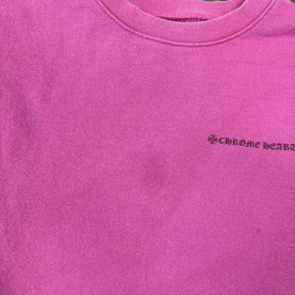 Chrome Hearts Matty Boy Web Purple Crewneck Sweatshirt