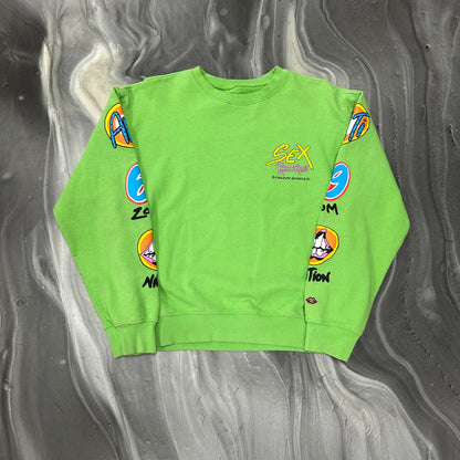 Chrome Hearts x Matty Boy Sex Records Crewneck Green