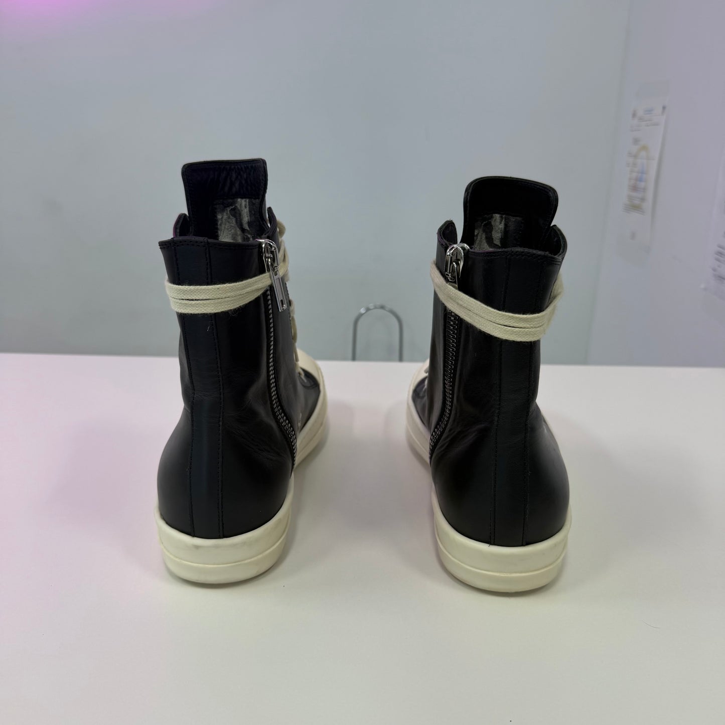 Rick Owens Mainline Ramone High Black (USED NO BOX)