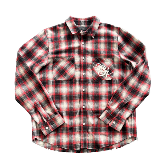 AMIRI Swirl Flannel Shirt