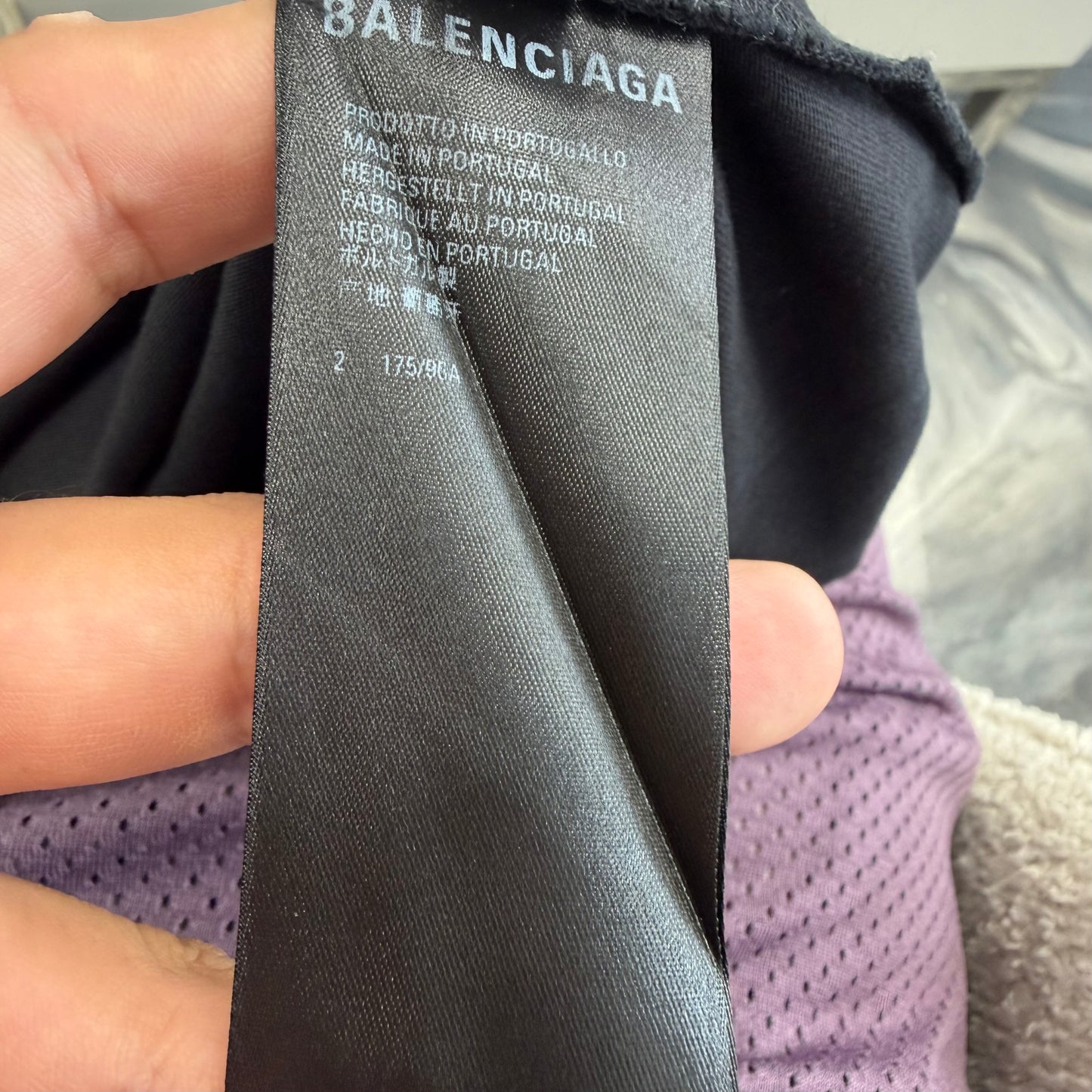 Balenciaga Cities Paris Long Sleeve Tee