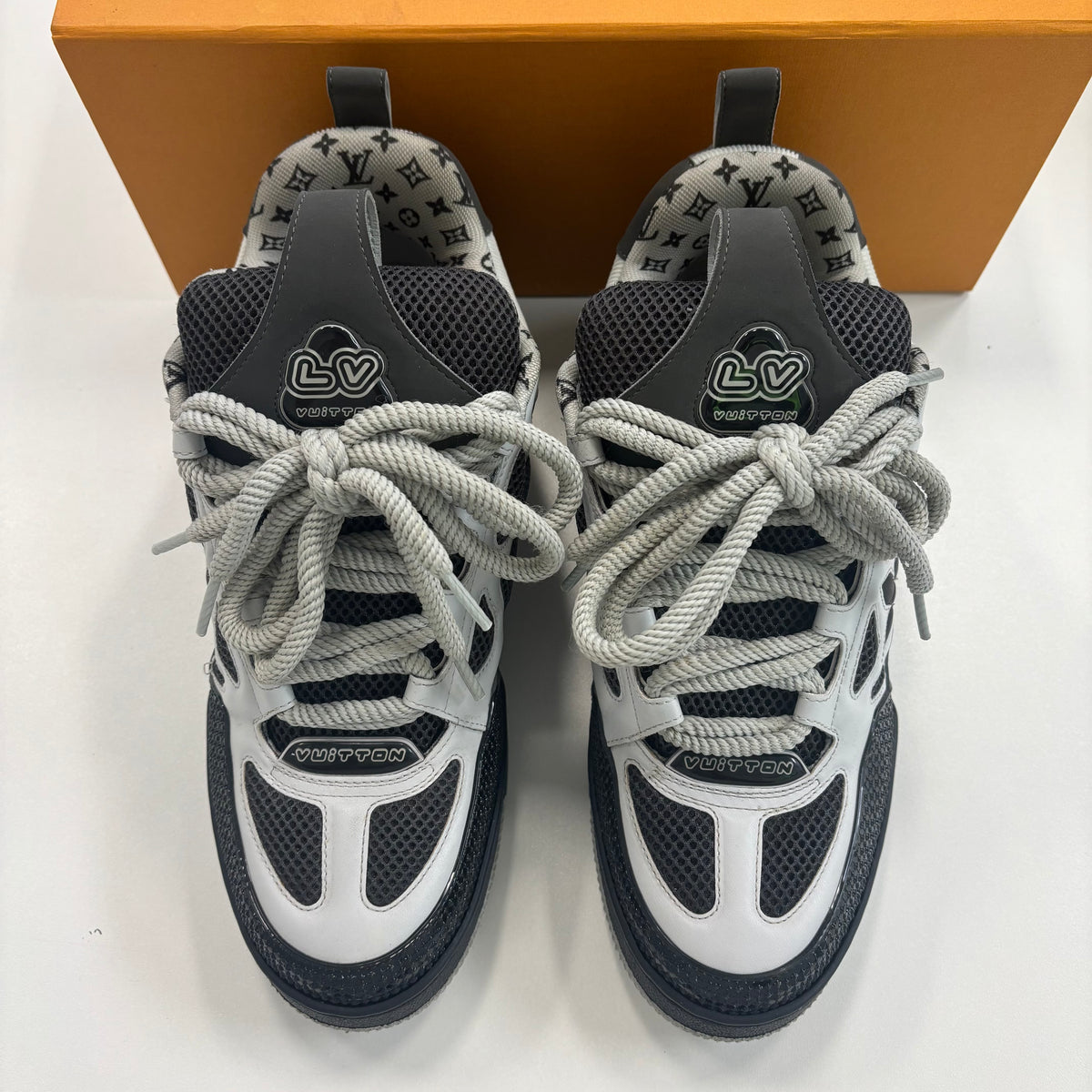Louis Vuitton LV Skate Sneaker Grey/Black (USED)