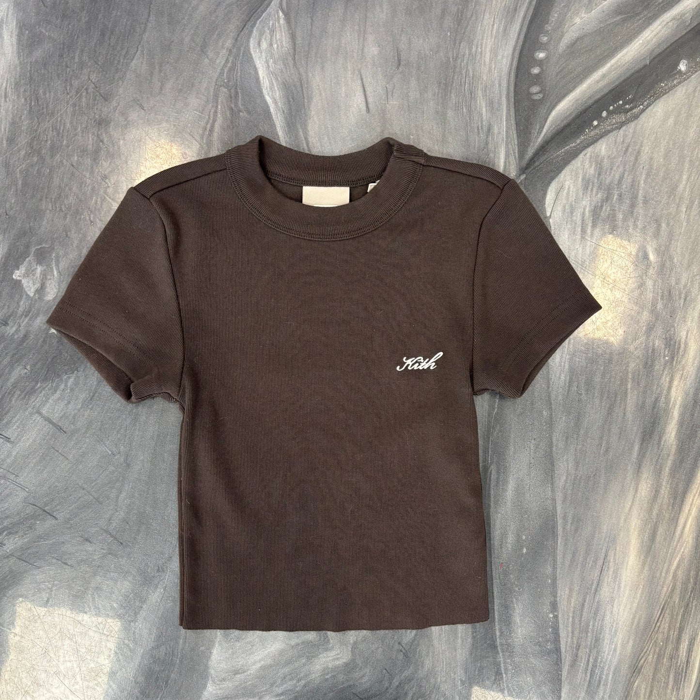 Kith Women’s Dark Brown Logo Tee