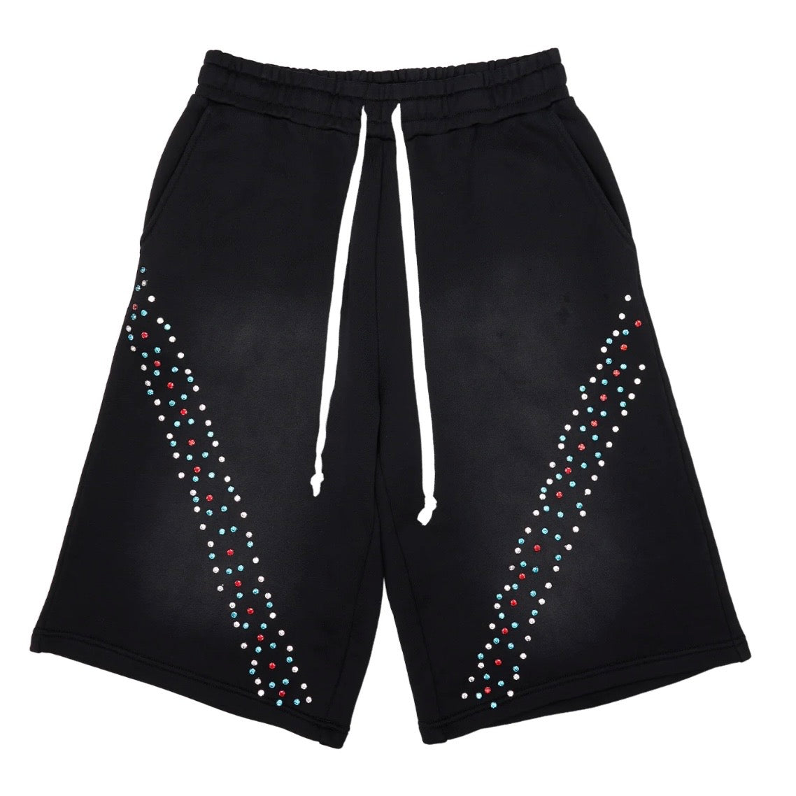 AZVA CVX3 SWEAT SHORTS BLACK