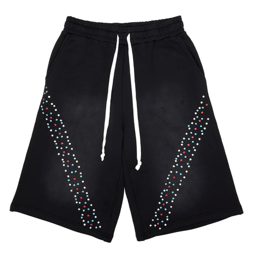 AZVA CVX3 SWEAT SHORTS BLACK