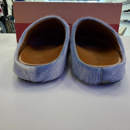 Marni Fussbett Sabot Mules Blonde Blue (USED)