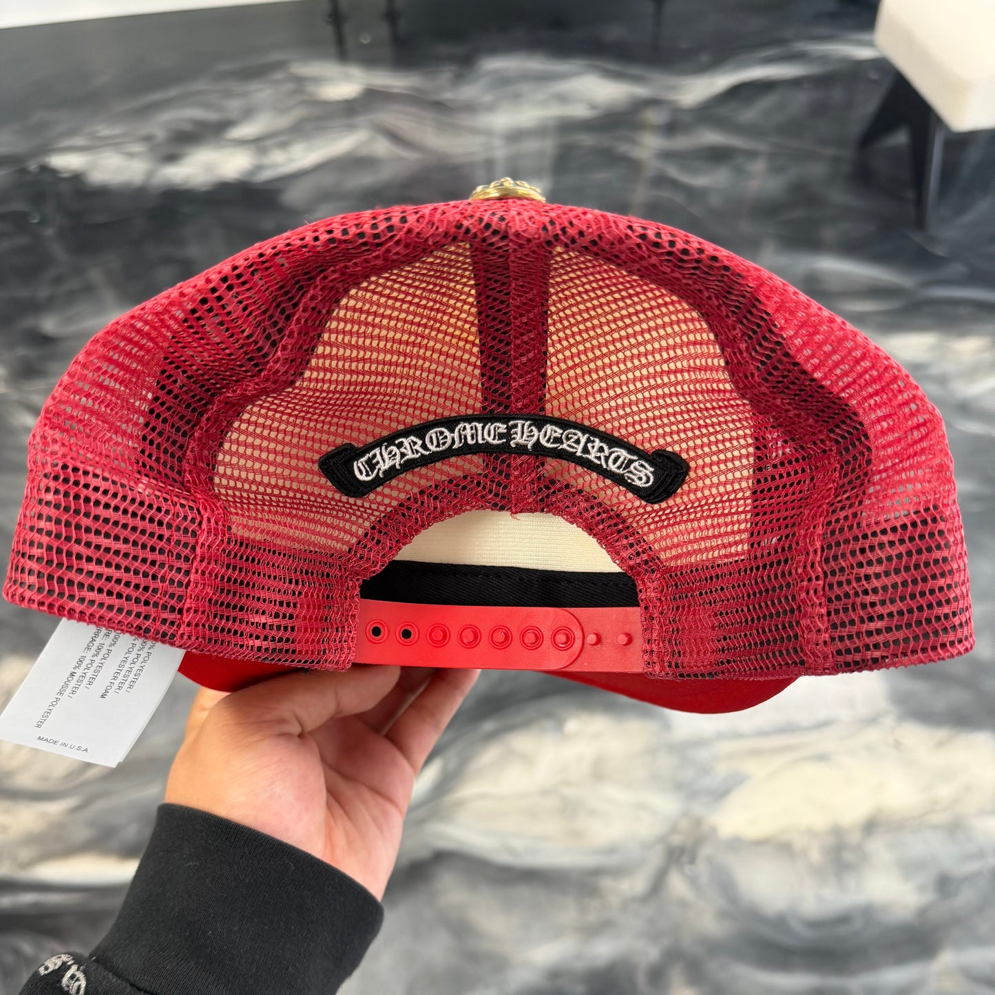 Chrome Hearts Multi Color Crosses Trucker Hat