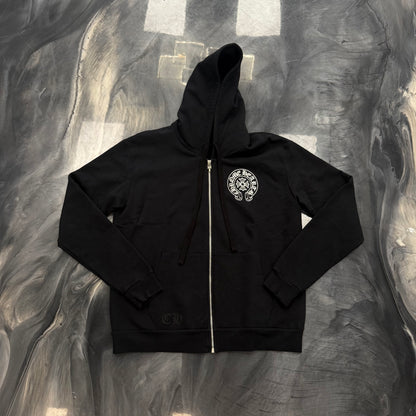 Chrome Hearts Miami Exclusive Horseshoe Zip-Up Hoodie