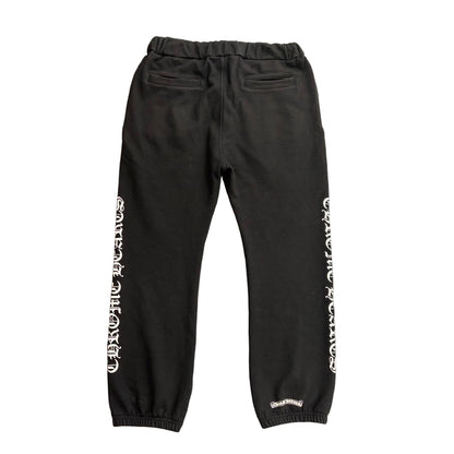 Chrome Hearts Scroll Logo Script
Sweatpants Black