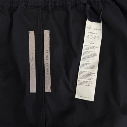 Rick Owens Strobe Penta Boxer Shorts Black