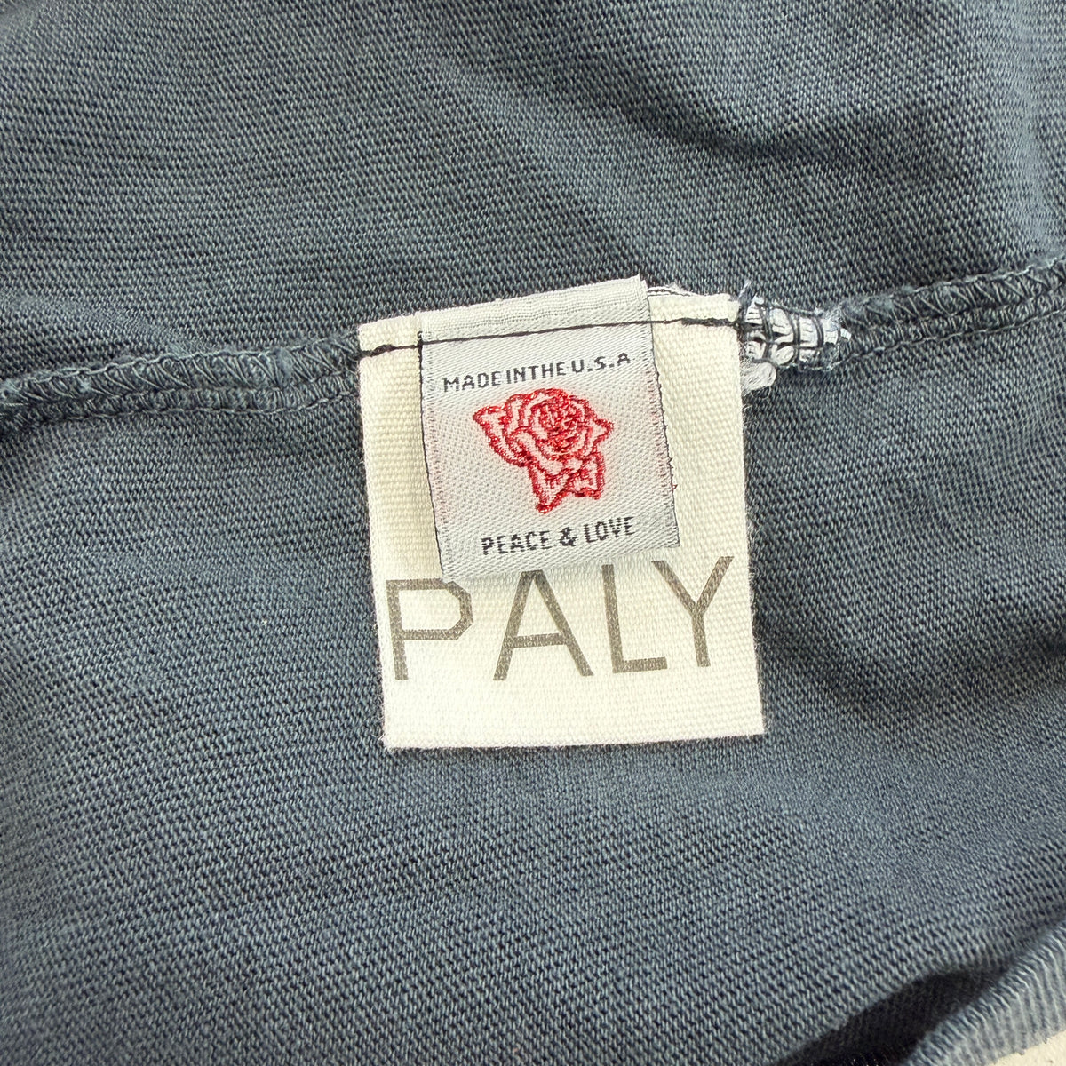 Paly Hollywood Thriller Night Vintage Washed Black Cutoff Tee - view 5