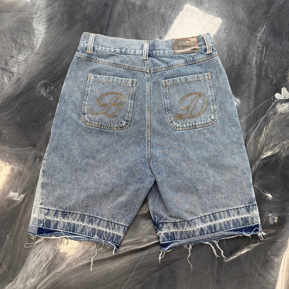 Bottega Desires Denim Shorts