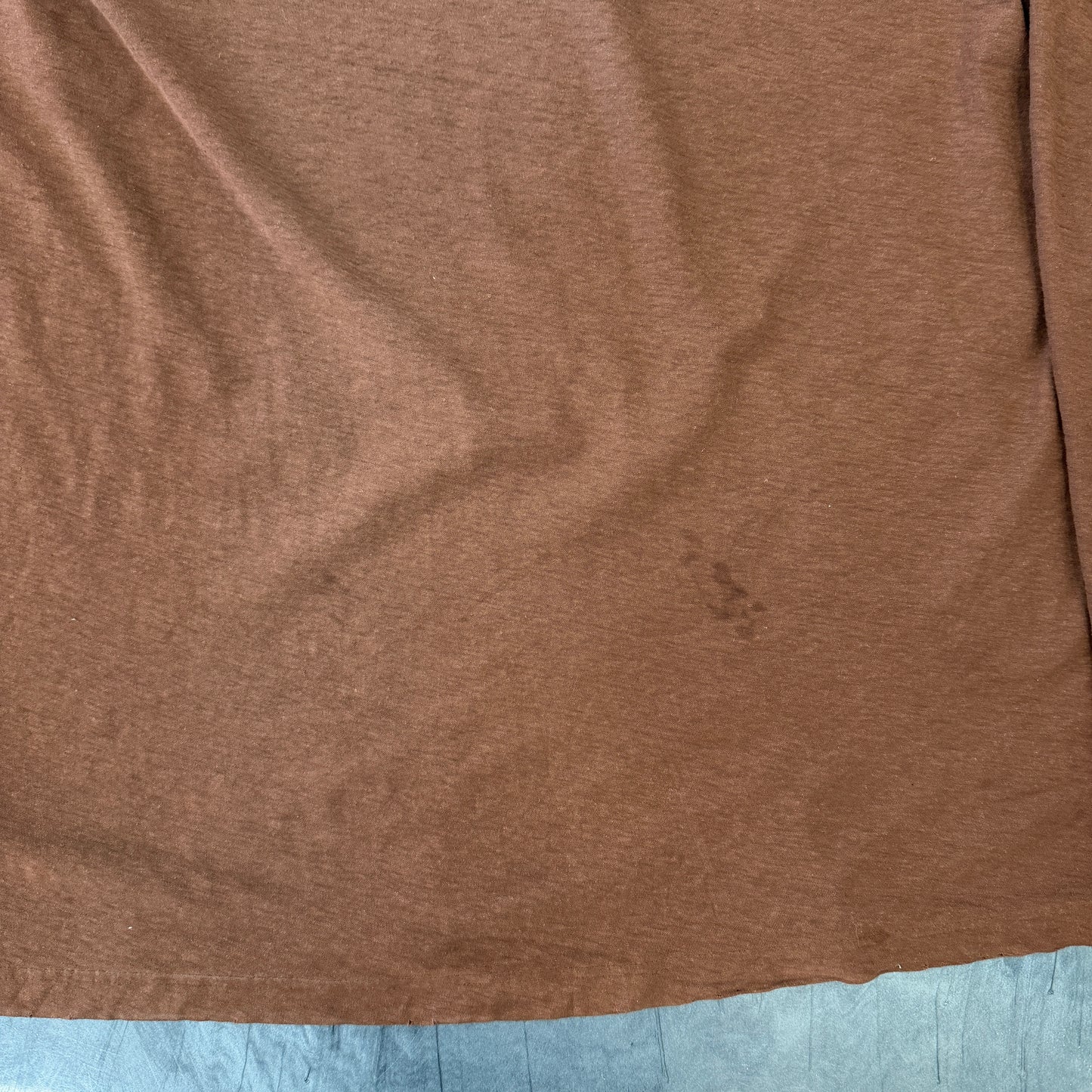 Acne Studios Logo 1996 Long-Sleeve T-Shirt in Chocolate Brown