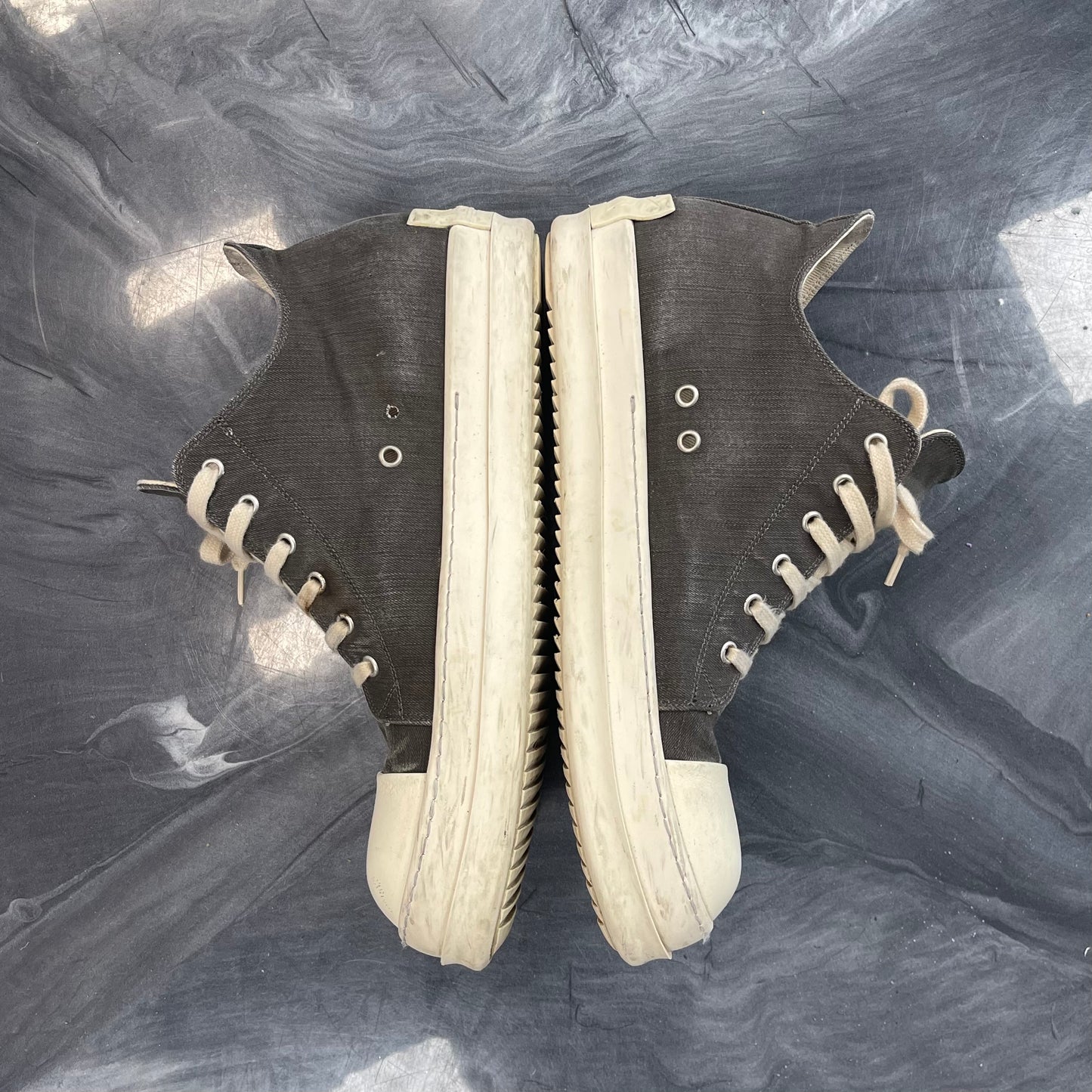 Rick Owens Low Drkshdw Grey License Plate (USED NO BOX)