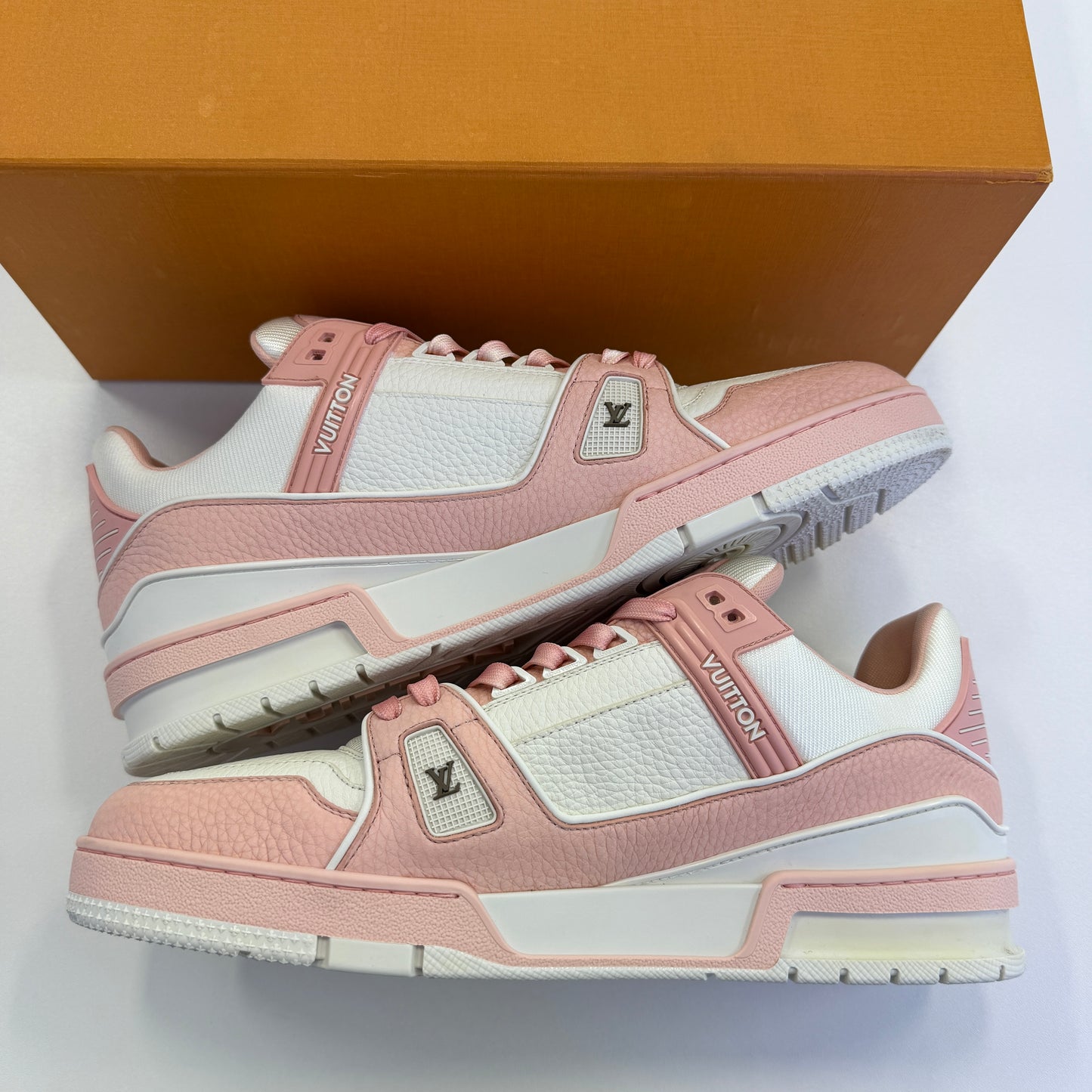 Louis Vuitton Trainer Sneaker Pink (Used)
