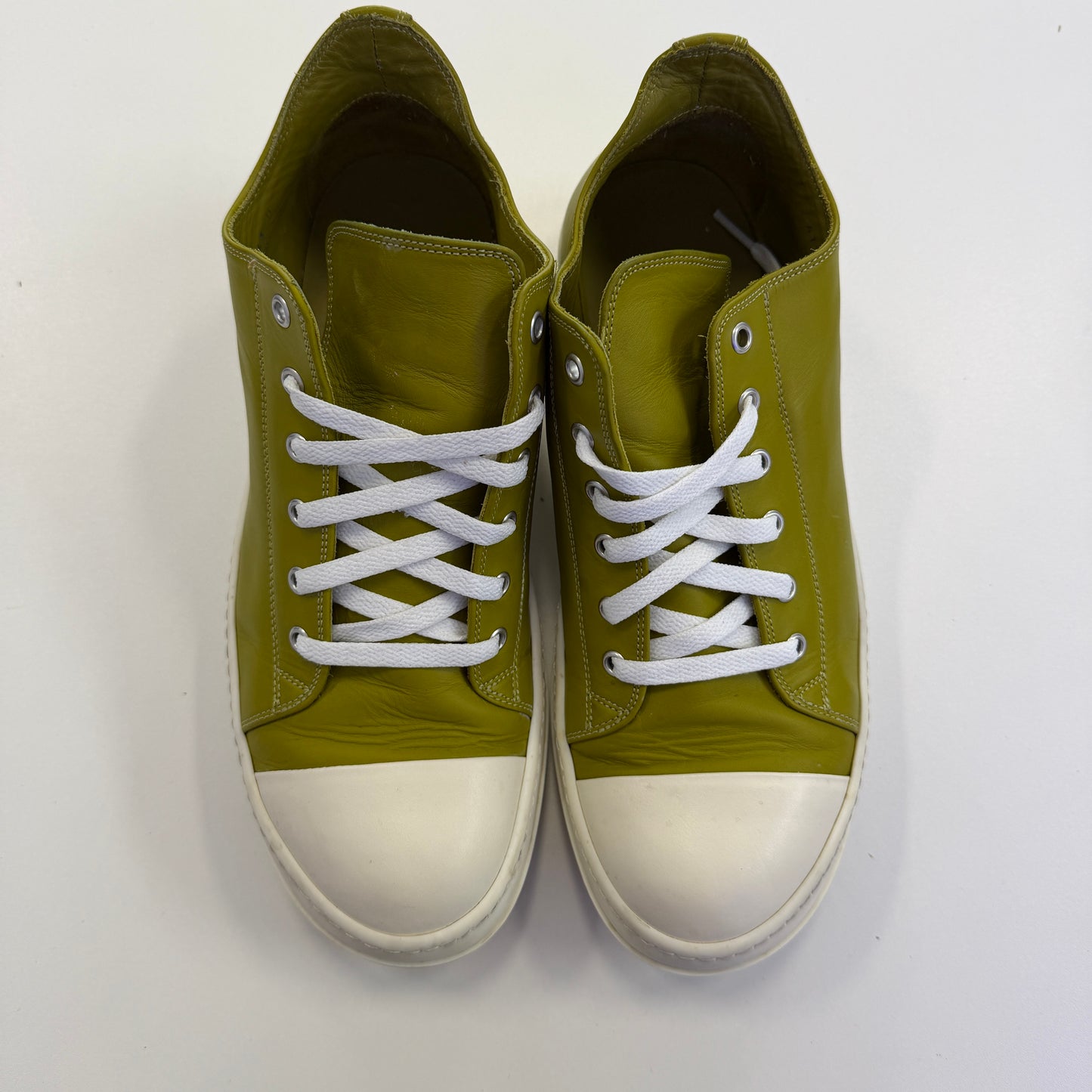 Rick Owens Luxor Ramone Low 'Acid Milk' (Used)(No Box)
