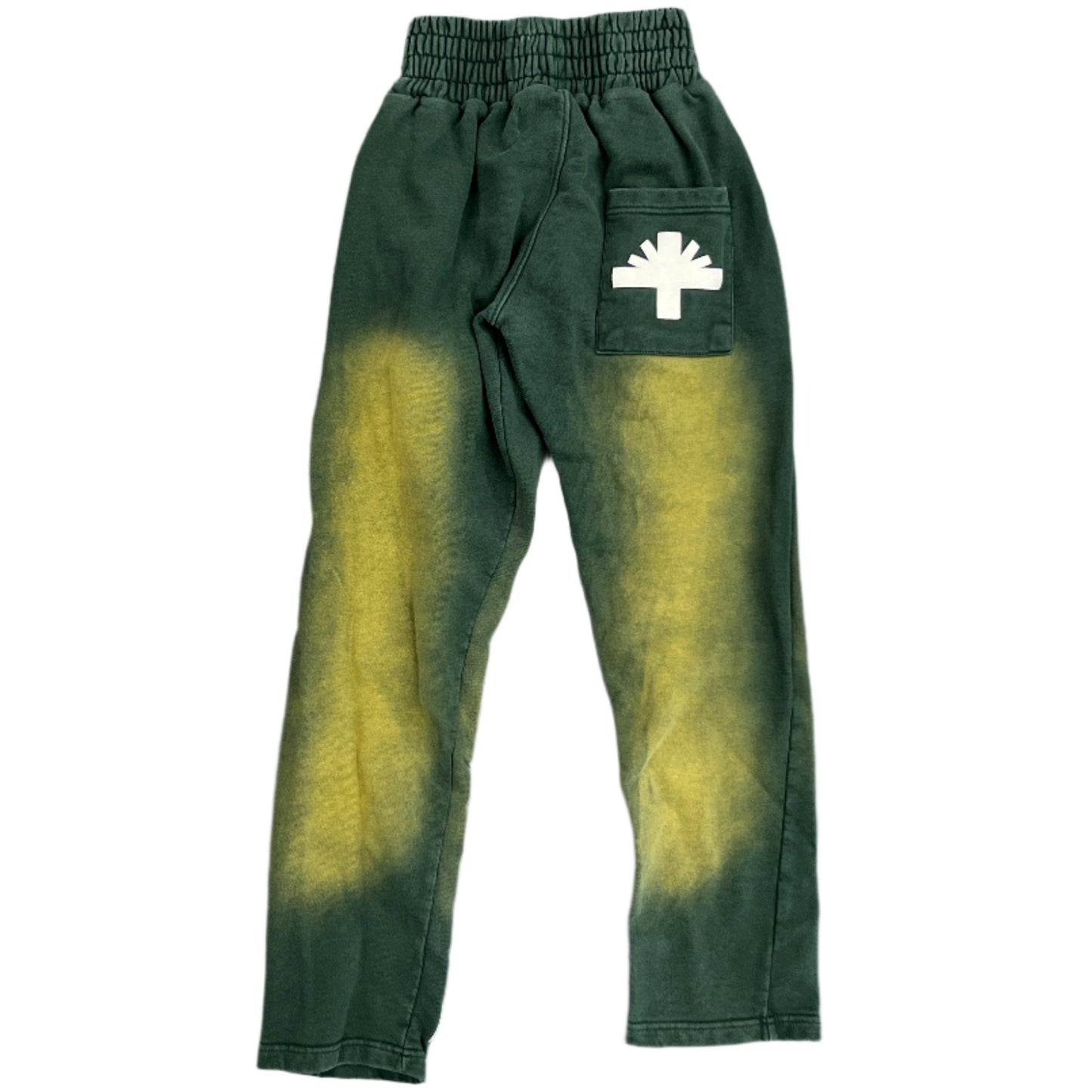 Vertabrae Green Washes Logo Sweatpants