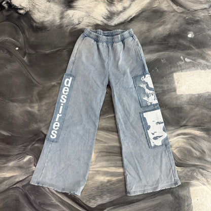Matière De Désirs Encore Sweatpants Washed Blue