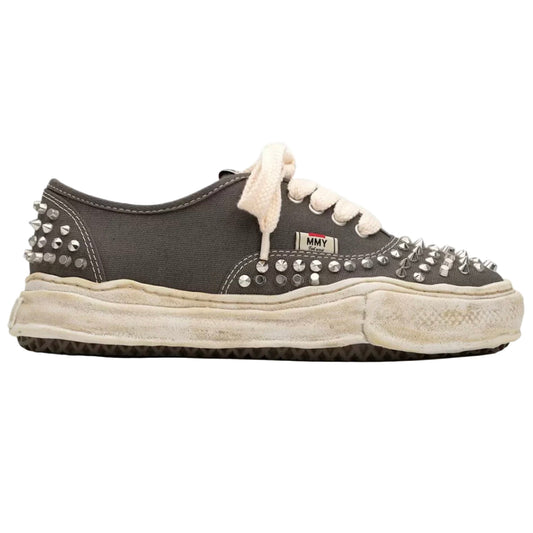 Maison Mihara Yasuhiro Baker OG Sole Studded Canvas Low Grey (Used)