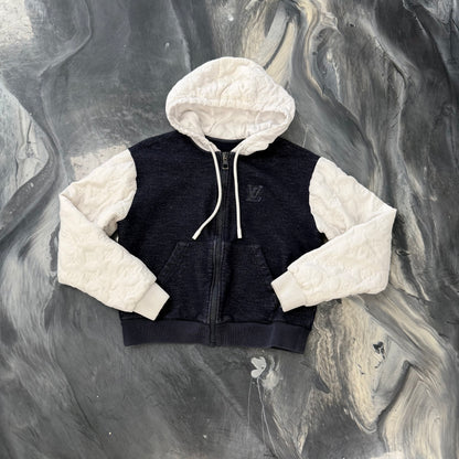 Louis Vuitton Puffer Zip Up Hoodie