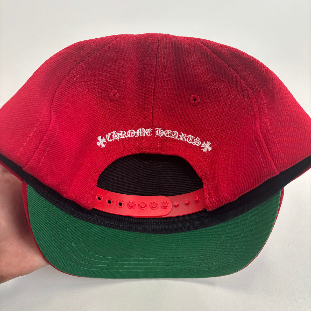 Chrome Hearts Red Logo Hat