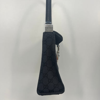 GUCCI GG Jackie Shoulder Bag Black