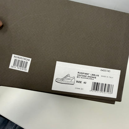 Rick Owens Black Tower Vintage Sneaks Sneakers (USED)
