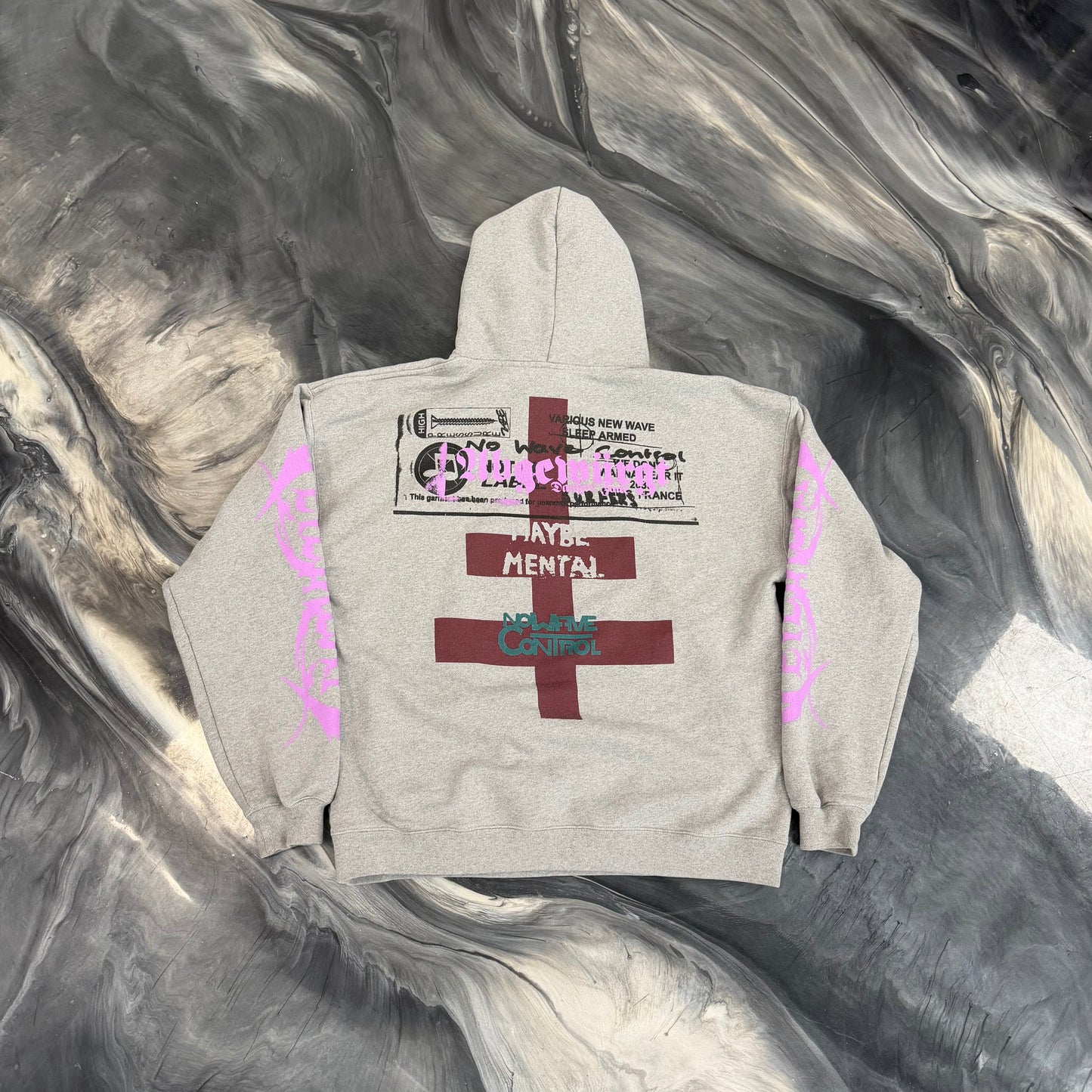 Vetements "Maybe Mental" hoodie