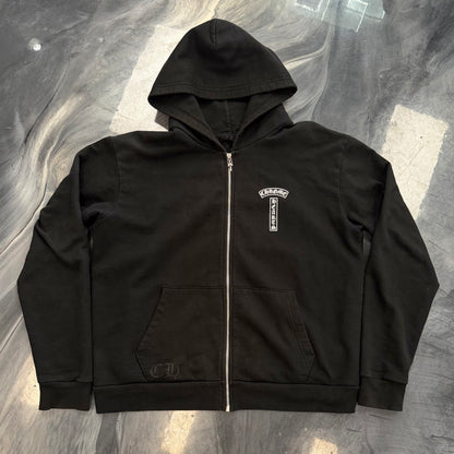 Chrome Hearts T-Bar USA Exclusive Zip-Up Hoodie