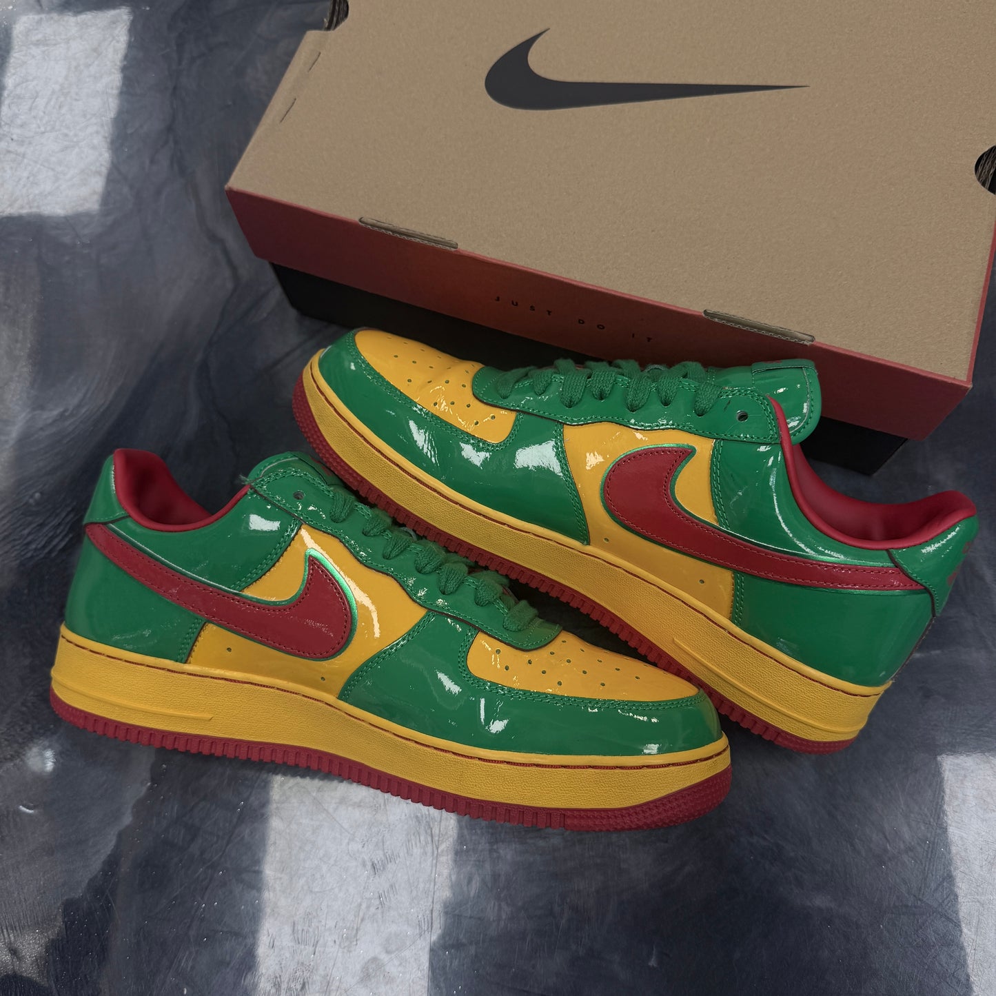Nike Air Force 1 Low Lil Yachty Concrete Boys Lucky Green (USED)