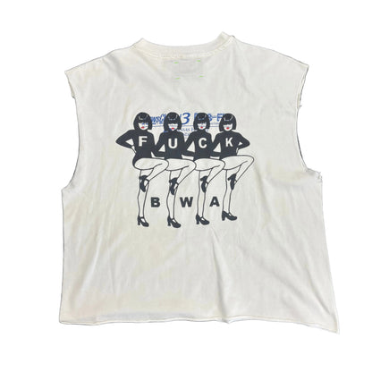 Better With Age "KISS ME YOU IDIOT" Sleeveless Tee