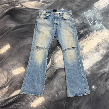 ERD Distressed Mud Washed Denim Jeans
