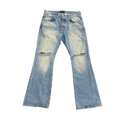 ERD Distressed Mud Washed Denim Jeans