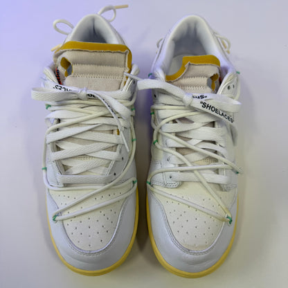 Nike Off White Dunk Low Lot 1 (Black Friday) (USED NO BOX)