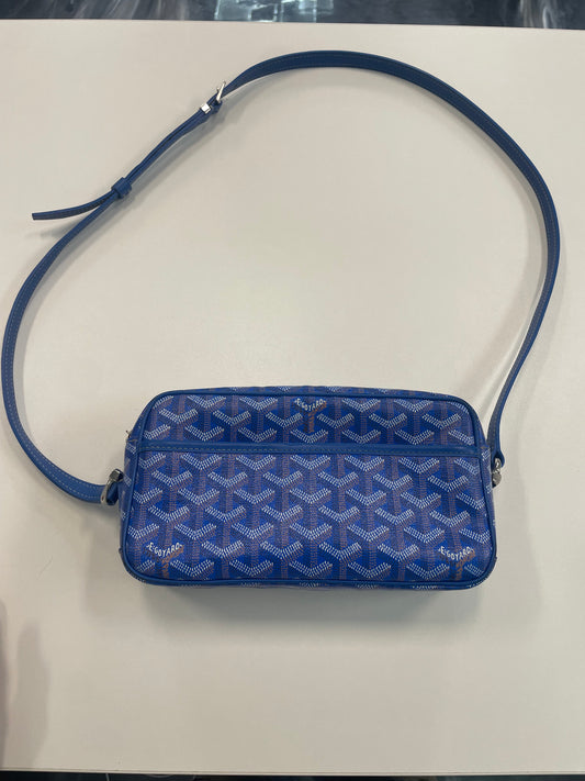 Goyard Goyardine Blue Cap Vert Bag