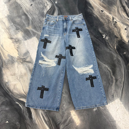 Bottega Desires Holy Grail Denim Pants