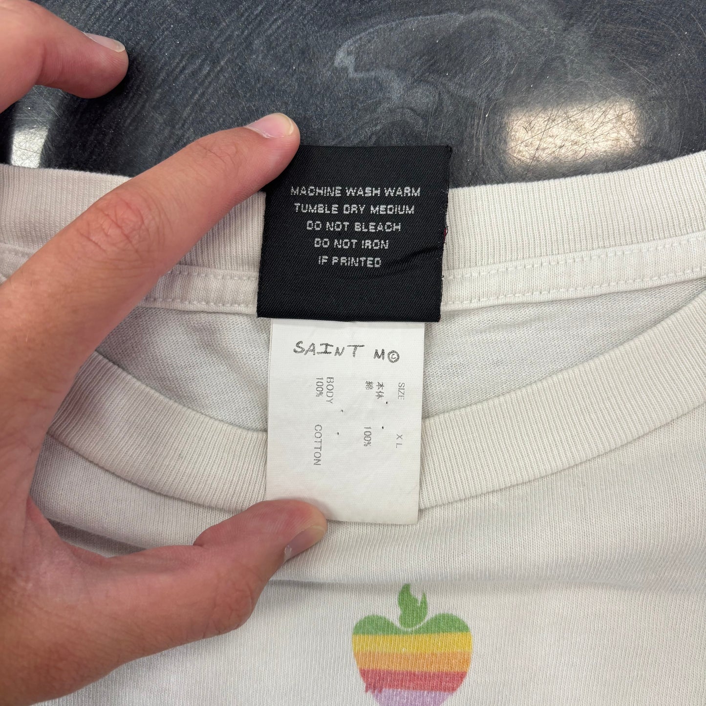 Saint Mxxxxx Apple Tee