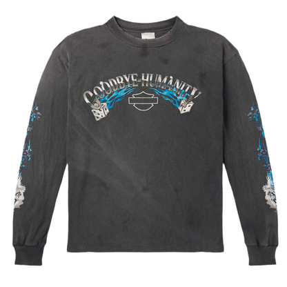 SAINT MXXXXXX Goodbye Humanity Dice Longsleeve T-Shirt