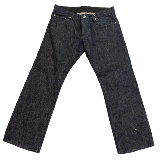 Chrome Hearts Plain Raw Denim Jeans