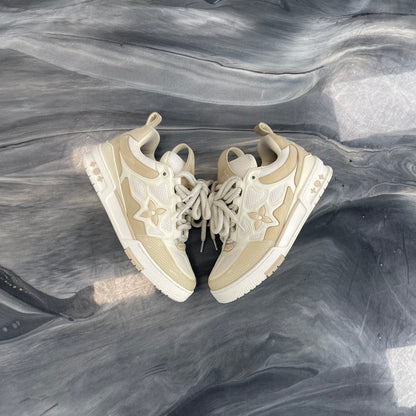 Louis Vuitton Skate Sneaker White/Beige (USED NO BOX)